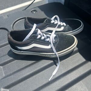 Vans Black and White Old Skool Sneakers